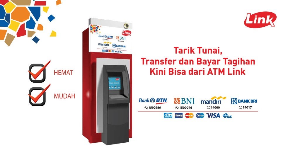Kini Cek Saldo dan Tarik Tunai  Via ATM Link Tidak Gratis Lagi